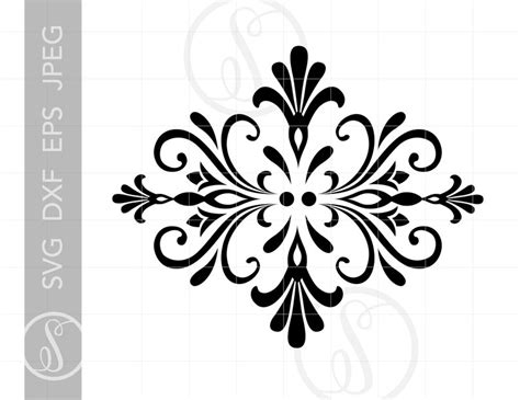 Filigree SVG Filigree Clipart Filigree Cut File for Cricut - Etsy