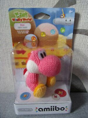 Amiibo Yoshi's Woolly World Pink Yarn Yoshi (Pink Wool-Yoshi) - NEW & OVP | eBay