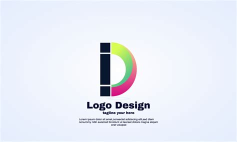 vector initial D logo template abstract 5071816 Vector Art at Vecteezy