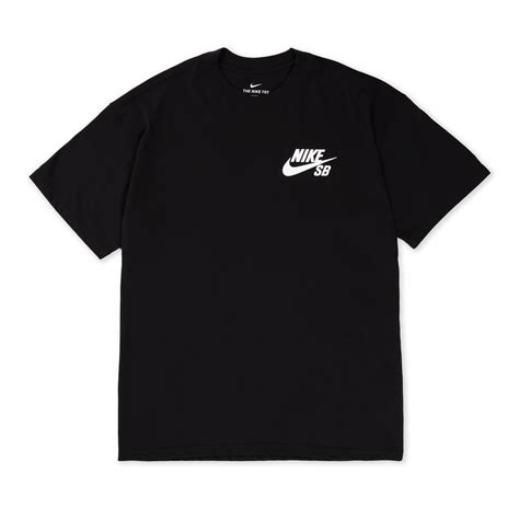 Nike SB Logo T-Shirt (Black/White) - DC7817-010 - Consortium