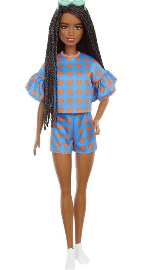 Barbie Fashionista 172 Doll with Hearts Outfit and Accessories - Walmart.com - Walmart.com