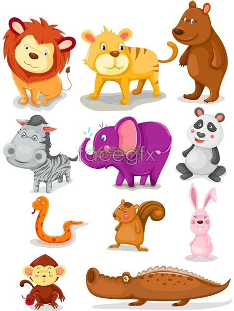 Cartoon animal images | Cute cartoon animals, Animals wild, Cartoon animals