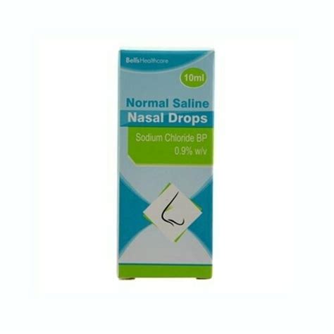 Bells Normal Saline Nasal Drops 10ml