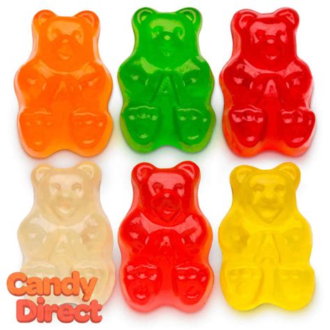 Assorted 6-Flavor Gummy Bears - 5lb – CandyDirect.com