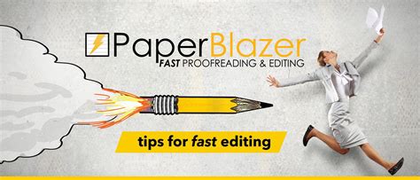 7 Tips to Edit Papers Fast