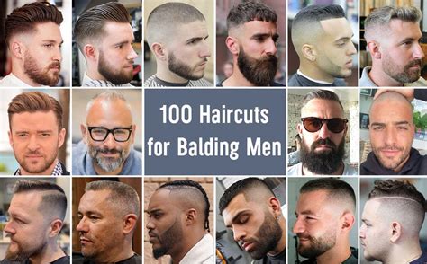 100 Haircuts and Hairstyles for Balding Men on Top and Hairline