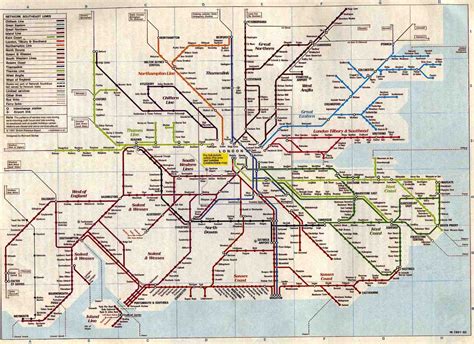 Train Map South East England - CYNDIIMENNA