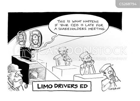 Limo Driver Cartoons and Comics - funny pictures from CartoonStock