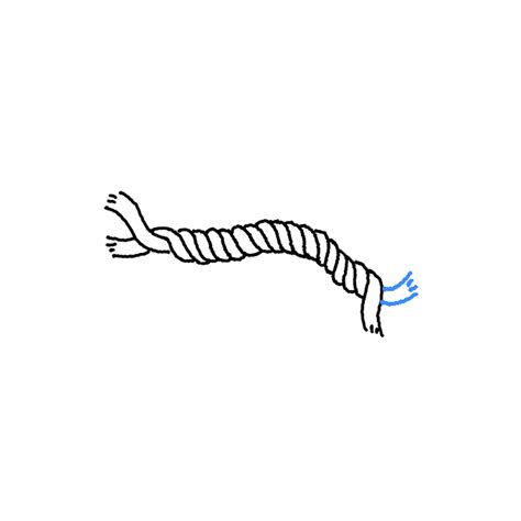 How to Draw a Rope - Step by Step Easy Drawing Guides - Drawing Howtos