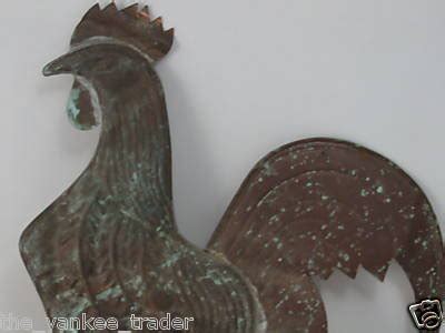 Antique Rooster Weathervane ~ 19th C | #44529256