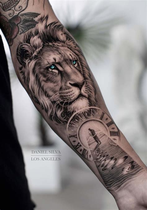 Arm Lion Tattoo Designs For Men - Viraltattoo