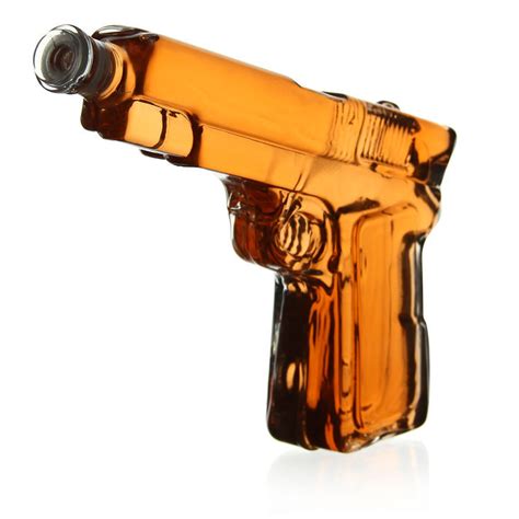 Wholesale Gun Shaped Glass Bottles/Unique Shaped Wine Glass Bottles/Shaped Liquor Bottles ...