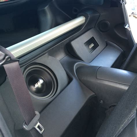 Nissan 370Z with Pioneer head unit, Mmats pro 10' , Mmats 6.5' Glassfiber components and Mmats 4 ...