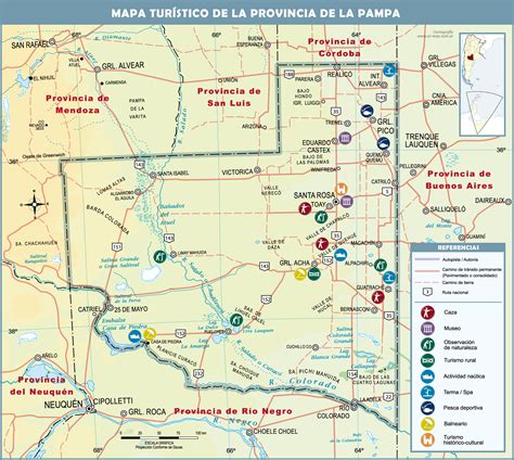 paquete Dar Objetor la pampa argentina mapa Metáfora parrilla Cuna