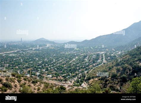 Santiago skyline hi-res stock photography and images - Alamy