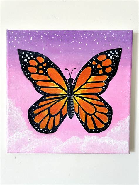 How To Paint A Butterfly {Easy Beginner Step-By-Step Tutorial}