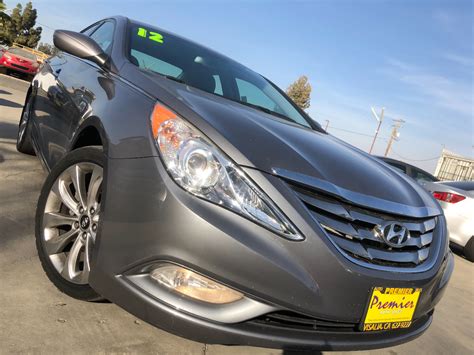 2012 HYUNDAI Sonata SE Turbo at Premier Auto Visalia