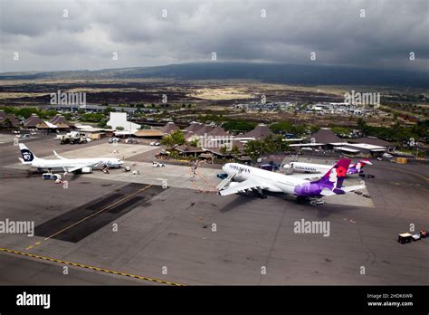 airport, kailua-kona, airports Stock Photo - Alamy