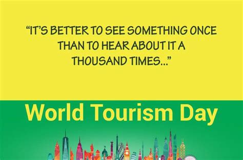 Best Tourism day Quotes | Motivation