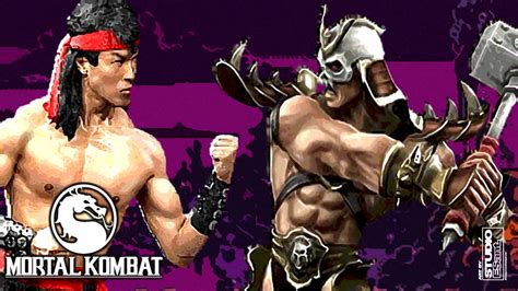 Mortal Kombat: Liu Kang vs Shao Kahn by BrunoESant on DeviantArt