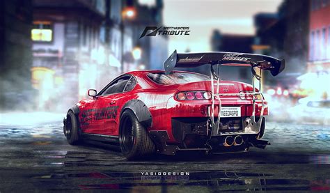 HD wallpaper: red Toyota Supra, Drift, Tuning, Spoiler, Need for speed, Speedhunters | Wallpaper ...