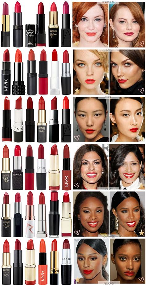 Best Red Lipstick for Different skin Tone | Red lipstick shades, Lipstick for dark skin, Best ...