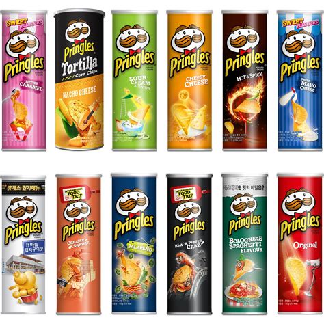 Pringles Potato Tile Chips Crispy Butter Caramel Tortilla Flavor Snack 110g K Food - Now In Seoul