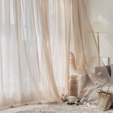 Linen Curtain Sheer Wabi Sabi Sheer Linen Curtain Panels - Etsy