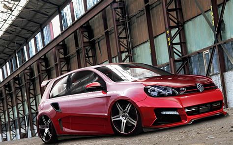 1290x2796px | free download | HD wallpaper: VW Golf 6 GTI Tuning, cars | Wallpaper Flare