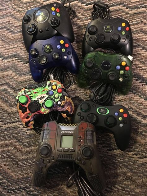 My original xbox controller collection : originalxbox