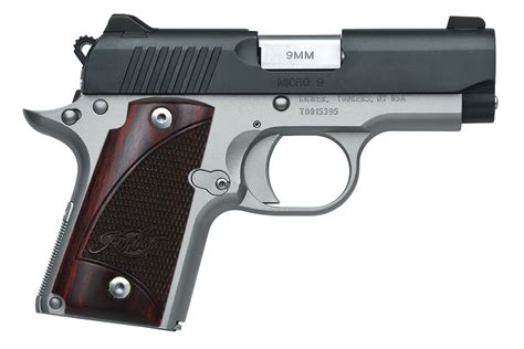 Kimber Micro 9 Two-Tone 9mm with Rosewood Grips | Sportsman's Outdoor Superstore