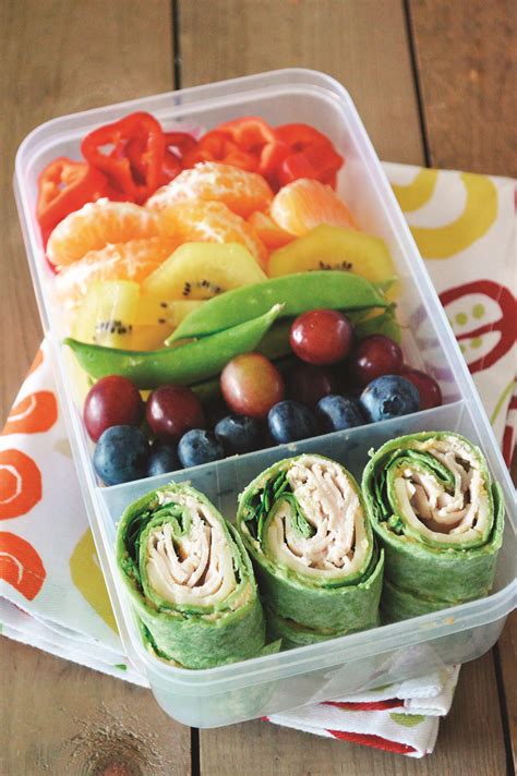 Rainbow Bento Box with Deli Spirals Recipe - Go Dairy Free