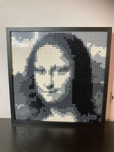 Mona lisa en pixel art – Artofit