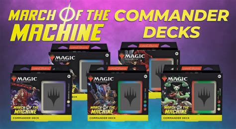 March of the Machine Commander 2023 Decks & Decklists