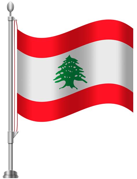 Lebanon Flag PNG Clip Art - Best WEB Clipart