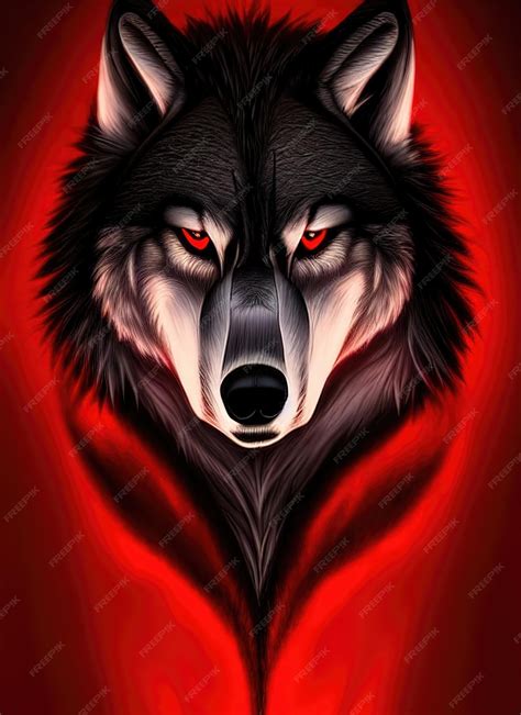 Scary Wolf Eyes