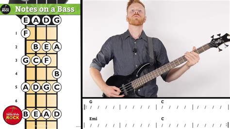 Bass Lesson Finding Notes on the Fretboard | Guitar Techniques and Effects