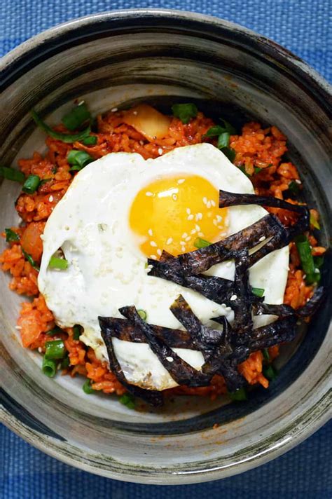 Kimchi Fried Rice - Jaja Bakes - jajabakes.com