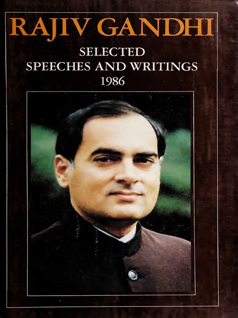 Rajiv Gandhi Selected Speeches and Writings, Vol. 2 (1989) | PDF | Government | Peace