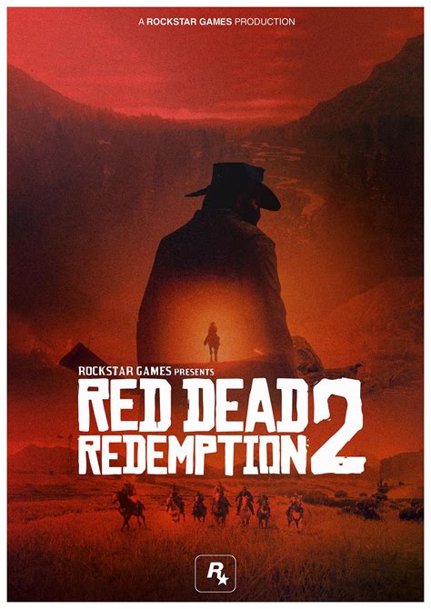 Fã cria pôster incrível de Red Dead Redemption 2