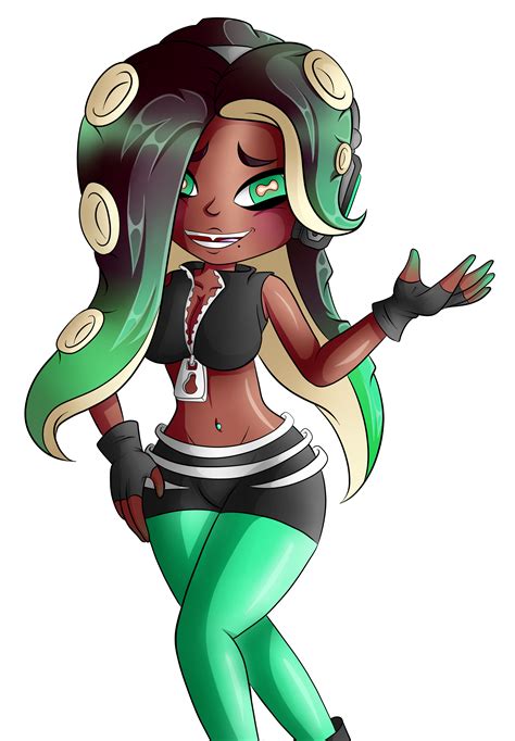 Marina (SPLATOON Fan-Art) [Render] by Chrono-The-Hedgehog on DeviantArt