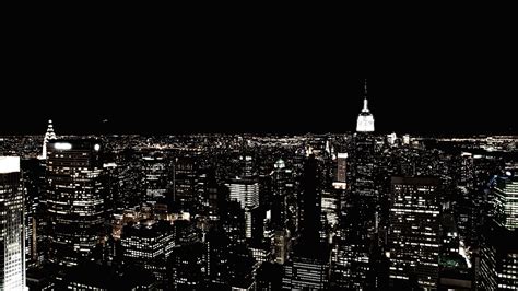 Download wallpaper 1920x1080 new york, night city, skyscraper, city lights, skyline full hd ...