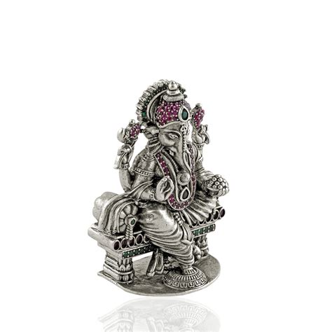 Buy Pure Silver Ganesh Idol | Krishna Jewellers – Krishna Jewellers