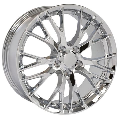 Corvette Wheels - CV22C C7 Z06 Wheels - Chrome Corvette Rims