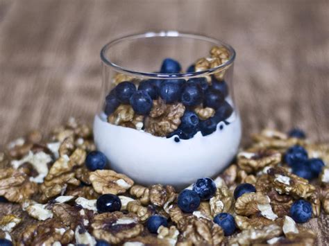 Greek Yogurt with Berries, Nuts, and Honey Recipe and Nutrition - Eat This Much