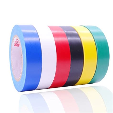 TradeGear Electrical Tape ASSORTED MATTE Rainbow Colors – 10 Pk ...