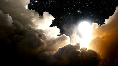 Night Cloud Wallpaper HD Free Download