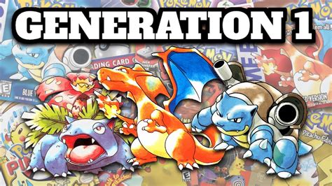 Comparing Every Gen 1 Pokemon Game - YouTube