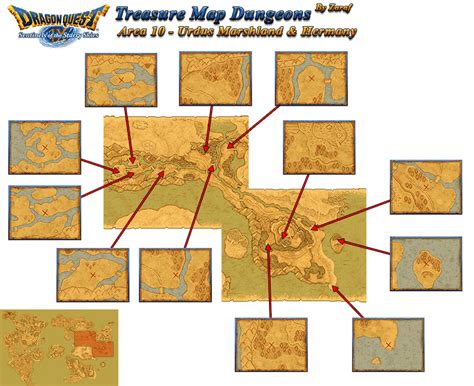 Dragon Quest 9 Treasure Maps - GamingReality