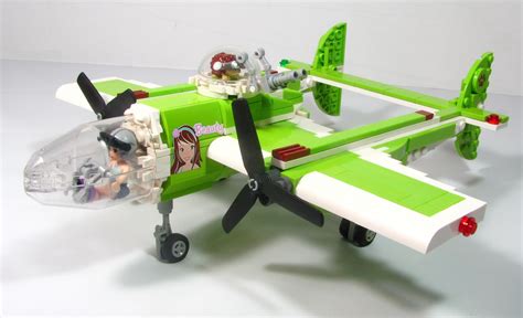 Lego Friends MOC: Mia's “Beauty” - Mia is ready to fly the skies!